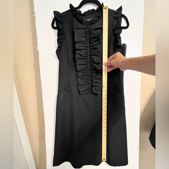 Ted Baker Elegant Ruffle Sleeve Silk
Fitted Dress Sz US 8 - Picture 12 of 13